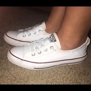 Women’s White Converse Allstar